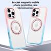 For iPhone 16 Pro Max Case Compatible with MagSafe Ring Kickstand TPU+PC Back Cover