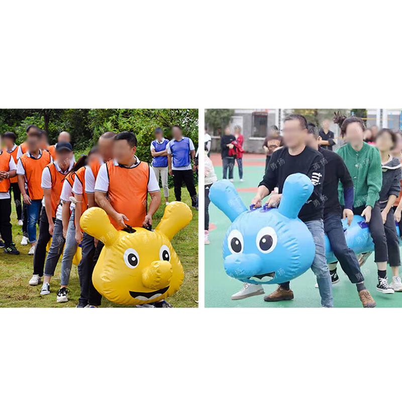 Giant Inflatable Caterpillar Race Game