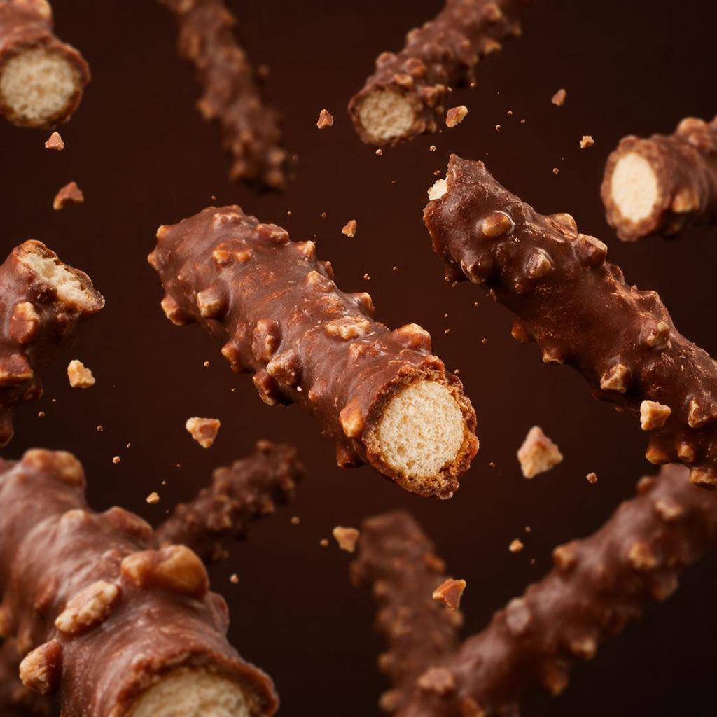 Lotte Pepero Миндально-шоколадное печенье-палочки Ограниченная серия для бой-групп 32 г Узоры отправляются случайным образом