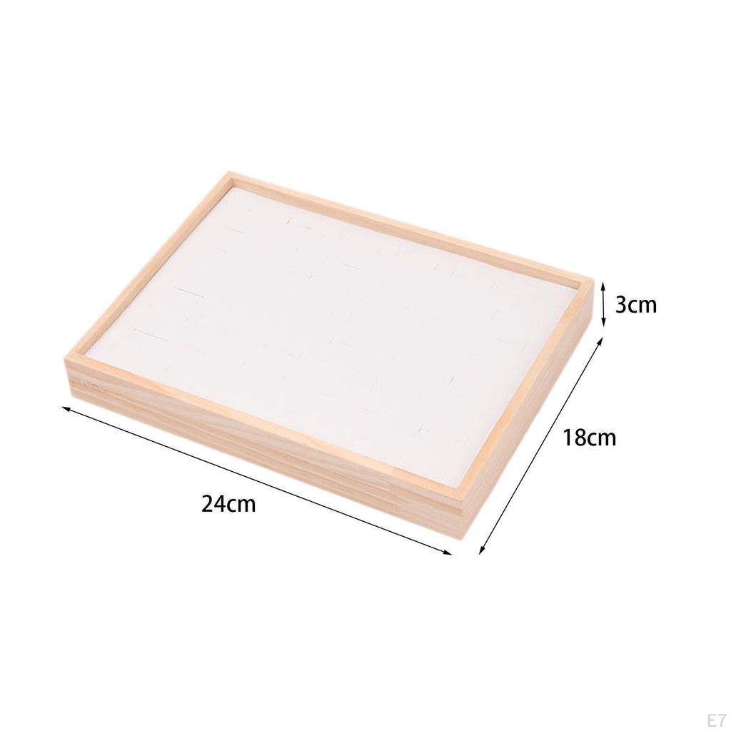 Держатель лотка для ювелирных колец, защитное хранилище ювелирных изделий