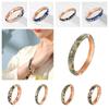Cheongsam Accessories Vintage Cloisonne Bangle Traditional Hollow Out Flower Bracelet Girls