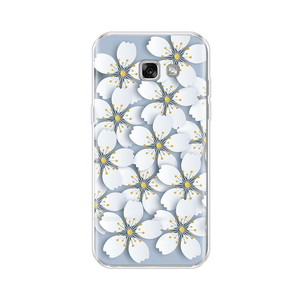 Чехол для Samsung Galaxy A3 2017 A320F SM-A320F/ds Мягкий ТПУ Funda Милый Задний Чехол для Samsung A3 2017 Чехол A320 A320F Чехлы для Телефона