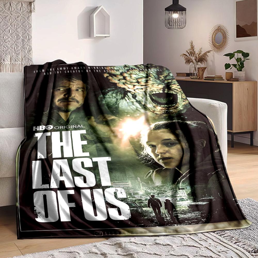 1Pc Survival Postapocalyptic World Blanket Soft And Comfortable Casual Warm Camping Travel Christmas Halloween Xmas Gift M92478