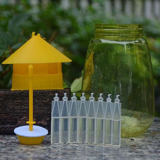 Fruit Fly Trap for Garden Hanging Melon Fly Catcher Outdoor Fly Trap Capture Fruit Flies from Trees Melons for Home Orchard