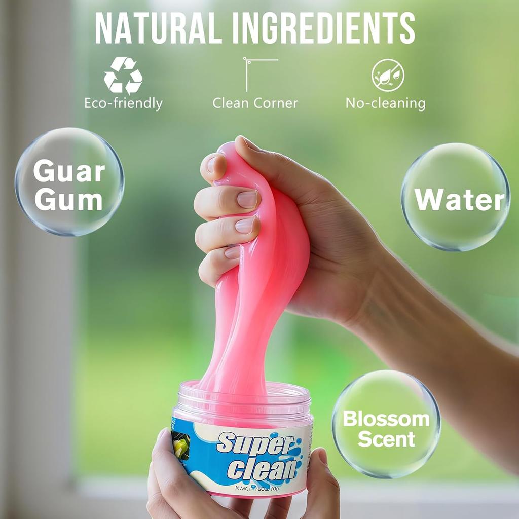 Car Cleaning Gel Car Clean Detailing Putty, Universal Car Interior Cleaner Slime, Car Putty Auto Detailing Tools Accessories, Dust Remover Perfect