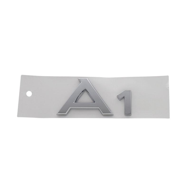 3D Premium A1 A2 A3 A4 A5 A6 A7 A8 Letters for Car Styling Accessories Car Engine Hood Fender Trunk Tail Rear Decal Emblem Badge Sticker