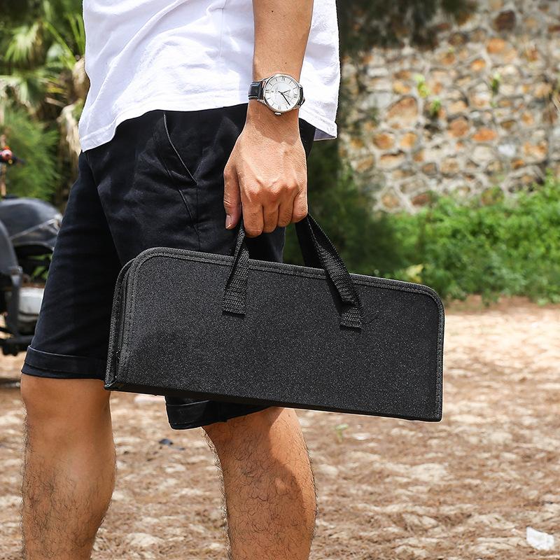 Набор для гриля из нержавеющей стали, набор комбинированных инструментов для барбекю, набор инструментов для барбекю на открытом воздухе, набор инструментов для гриля на открытом воздухе, набор инструментов для барбекю на открытом воздухе, набор инструментов для барбекю с сумкой для хранения