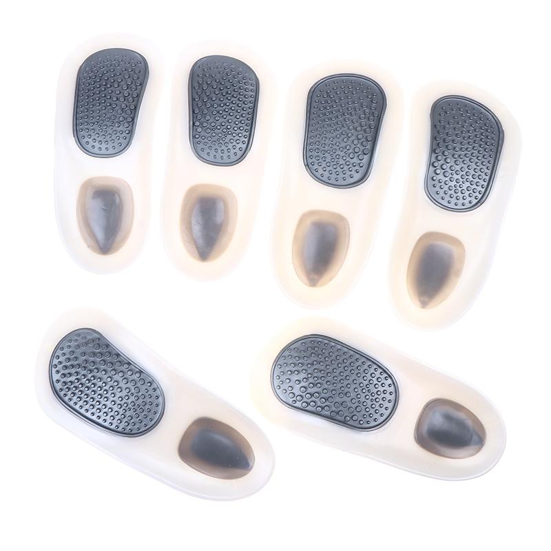 1 пара ортопедических полустелек для обуви, съемный массажер для стоп, стельки для обуви, облегчение боли в своде стопы, уход за стопами, аксессуары для обуви