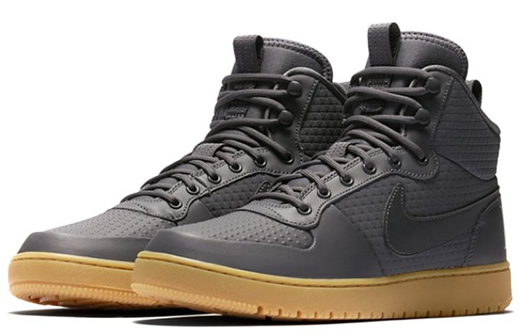 Nike Кроссовки Court Borough Mid Зимние Темно-серые AA0547-001