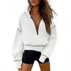 Women S Loose Fit Hooded Pullover Sweatshirt Casual Top