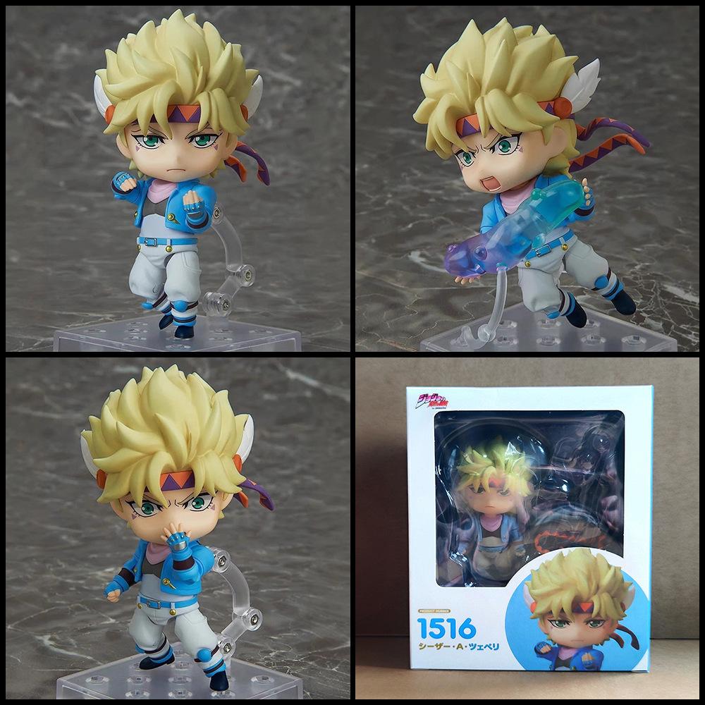 Набор Фигурок Аниме JoJo's Bizarre Adventure Фигурки Действия Сменные Лица Подвижные Суставы Коллекционные с Артикулируемой Позируемой Детальной Масштаб