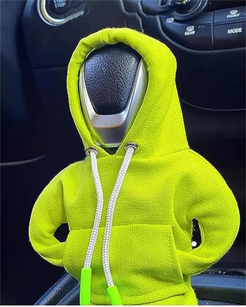 Толстовка с капюшоном для автомобиля, чехол для переключения передач, модная толстовка с капюшоном для автомобиля, крышка для ручки переключения передач, толстовка с ручной ручкой, чехол для рычага переключения передач
