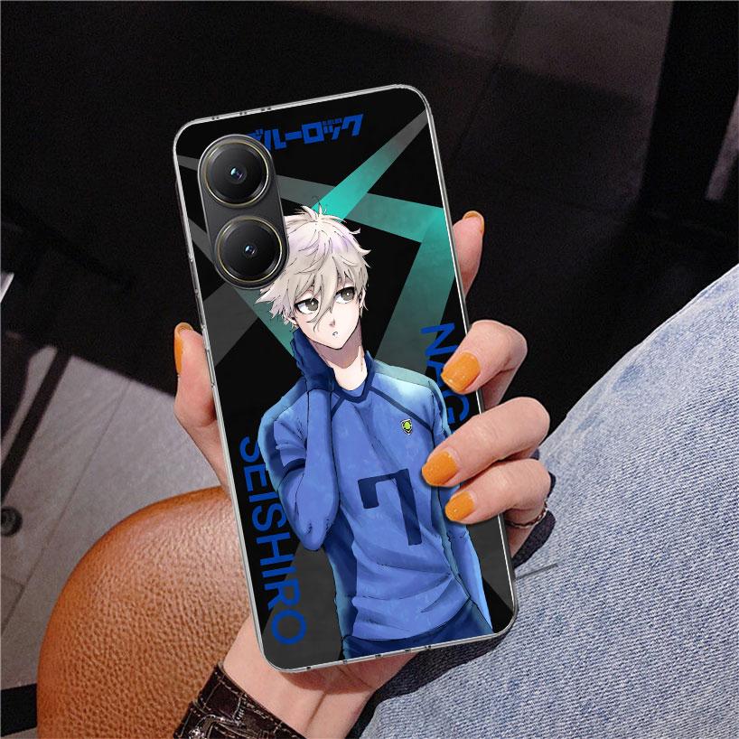 Hot Anime Blue Lock Phone Case For Xiaomi Poco X7 X6 X5 Pro F7 Ultra Redmi 15C 15 13C 13 12C 12 10 10A 10C 9 9A 9C 9T Cover Poco