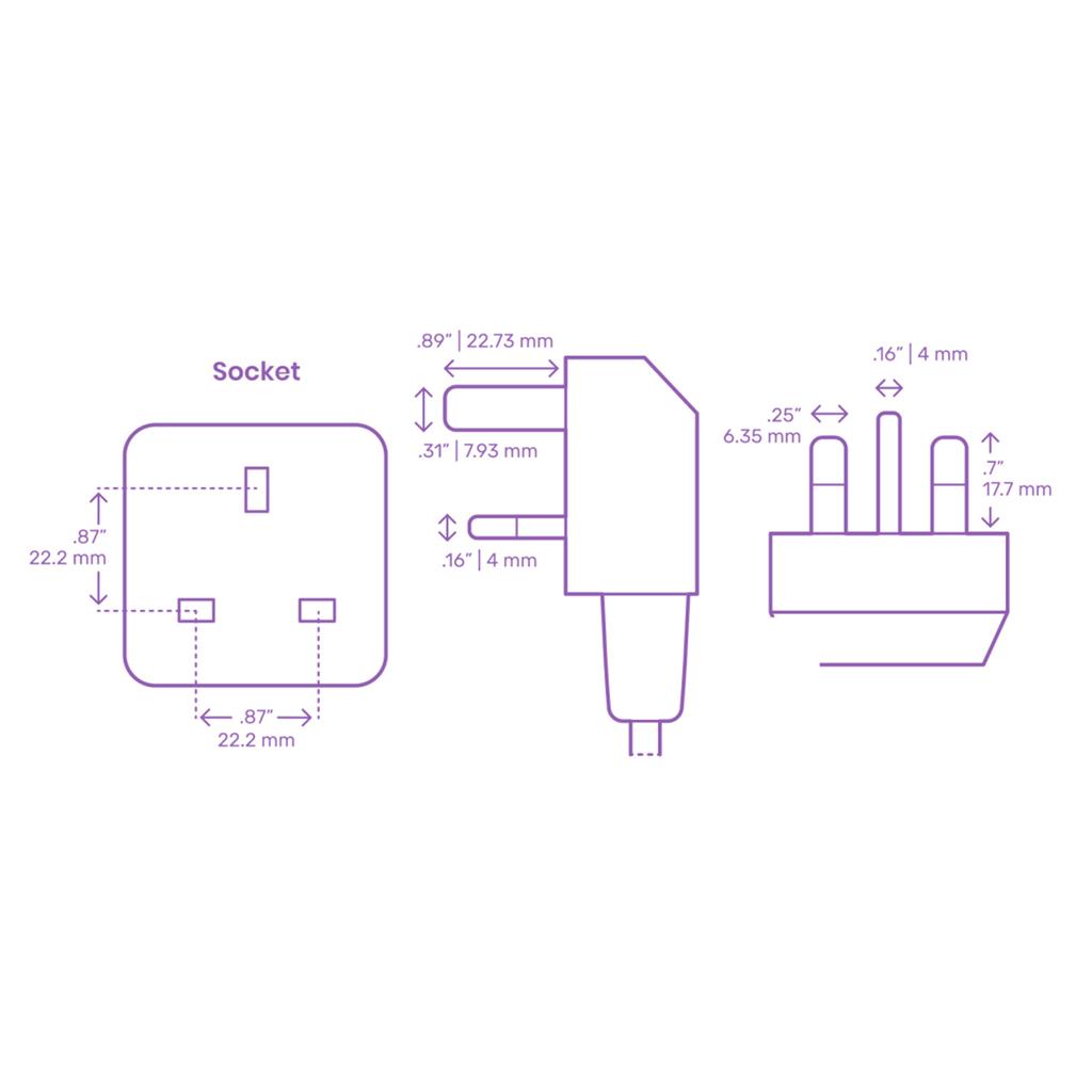 Панельная настенная силовая розетка типа 86 с выключателями света, стандартная вилка Великобритании, настенная розетка, простая установка