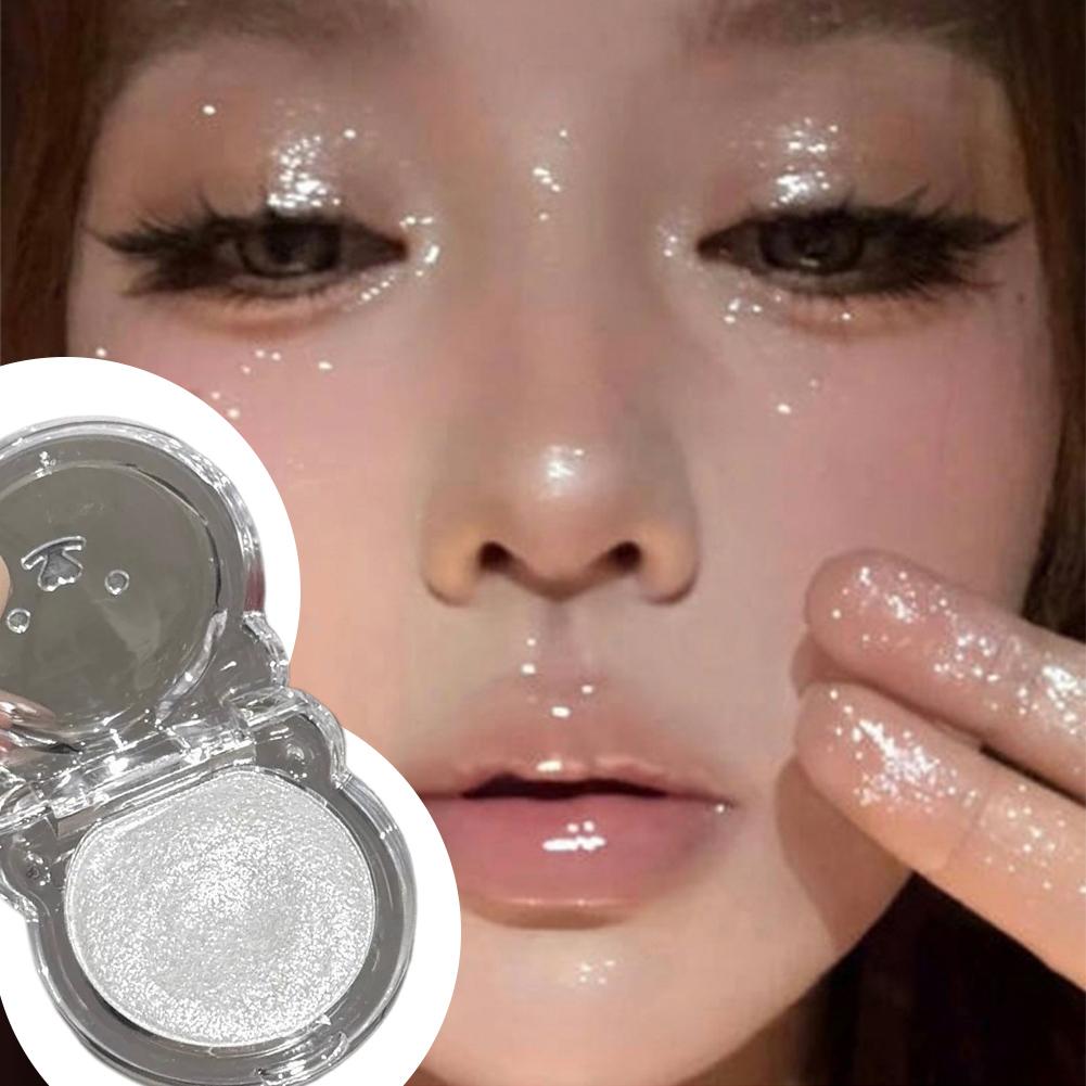 Bronze Golden Highlighter Powder Contouring Plate Three-Dimensional Powder Monochrome Highlight Z2P5