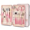 Pink Gradient Nail Clipper Set 10/13/19pcs Beauty Set Nail Manicure Tools Nail Clippers