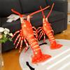 TreasuringU Style 2  Spiny Lobster Plush Toy Cool Colorful Lobster Stuffed Doll Cute Lobster Plushies Home Decor Birthday Gifts