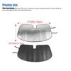 Car Front Windshield Sunshade Window Shade Foldable Sun Visor Cover Fit for Dodge Challenger 2009 Up Car Interior Accessories,1 pc
