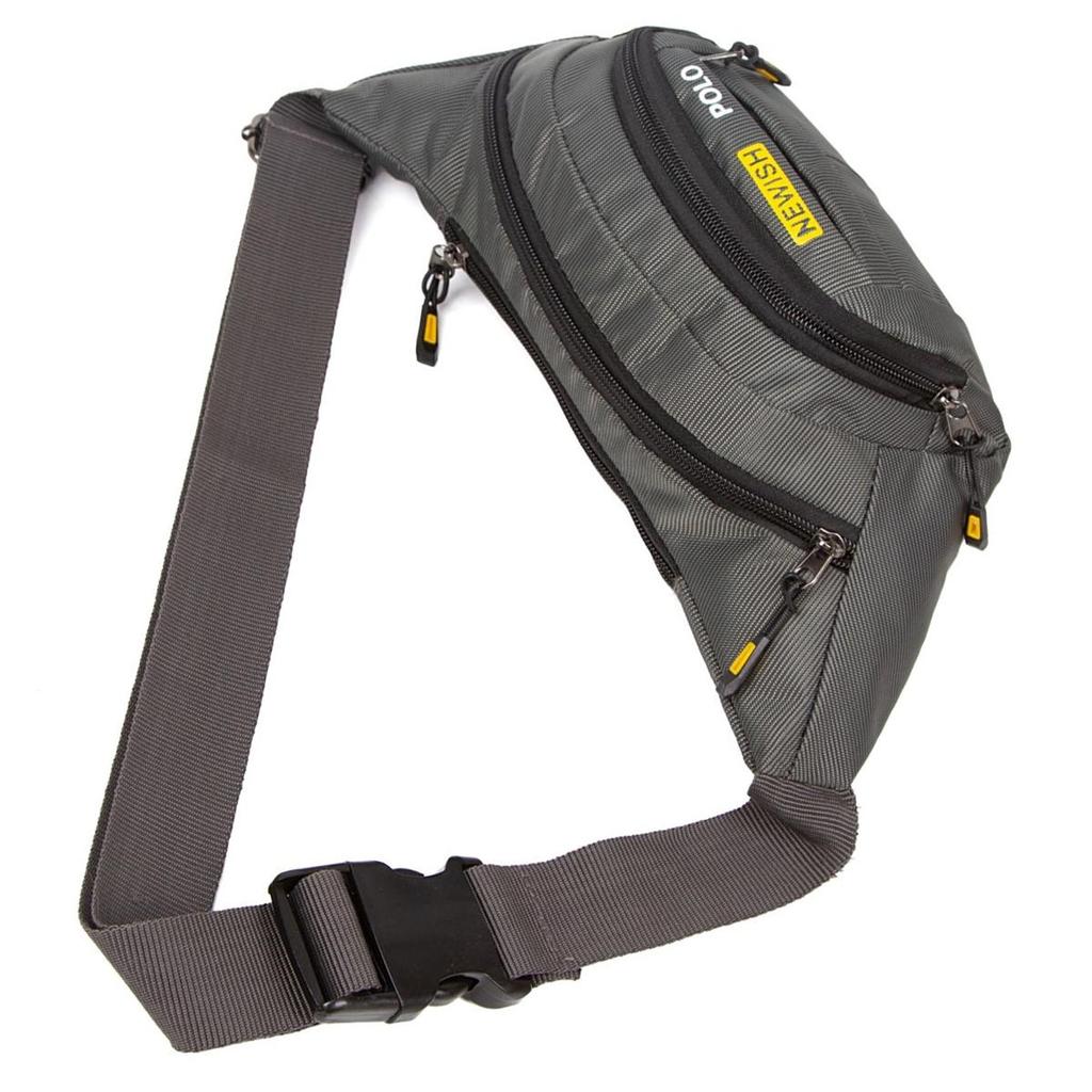 Lederax Fashion Men Women Waist Bag Casual Purse Large Phone Belt Bag Pouch Outdoor Travel Phone Bag Hip Bags