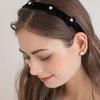 GETMEBLING Love Pearl Ribbon Hairband