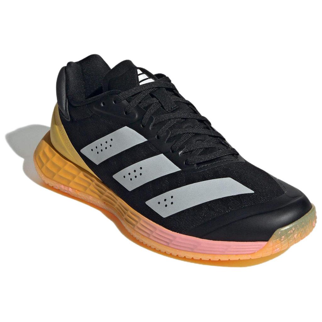 Adidas Женские кроссовки для гандбола Adizero Fastcourt, черно-бело-желтые, ID2513