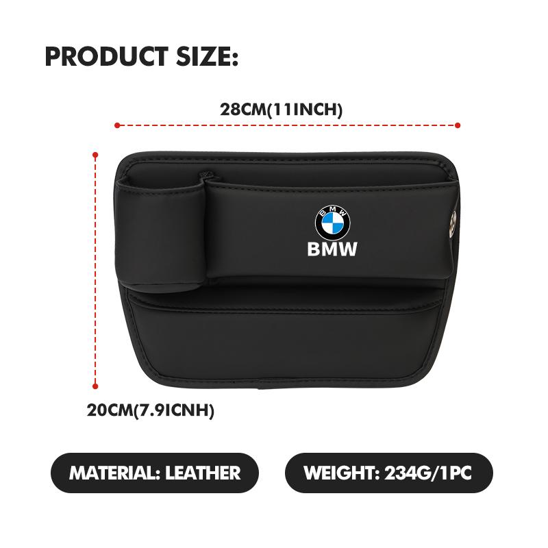 For BMW Car Seat Gap Storage Box Leak-proof Storage Bag Auto Accessories X3 X5 M5 M3 E46 E90 E60 F10 E39 F30 E36 G30 E87 E70