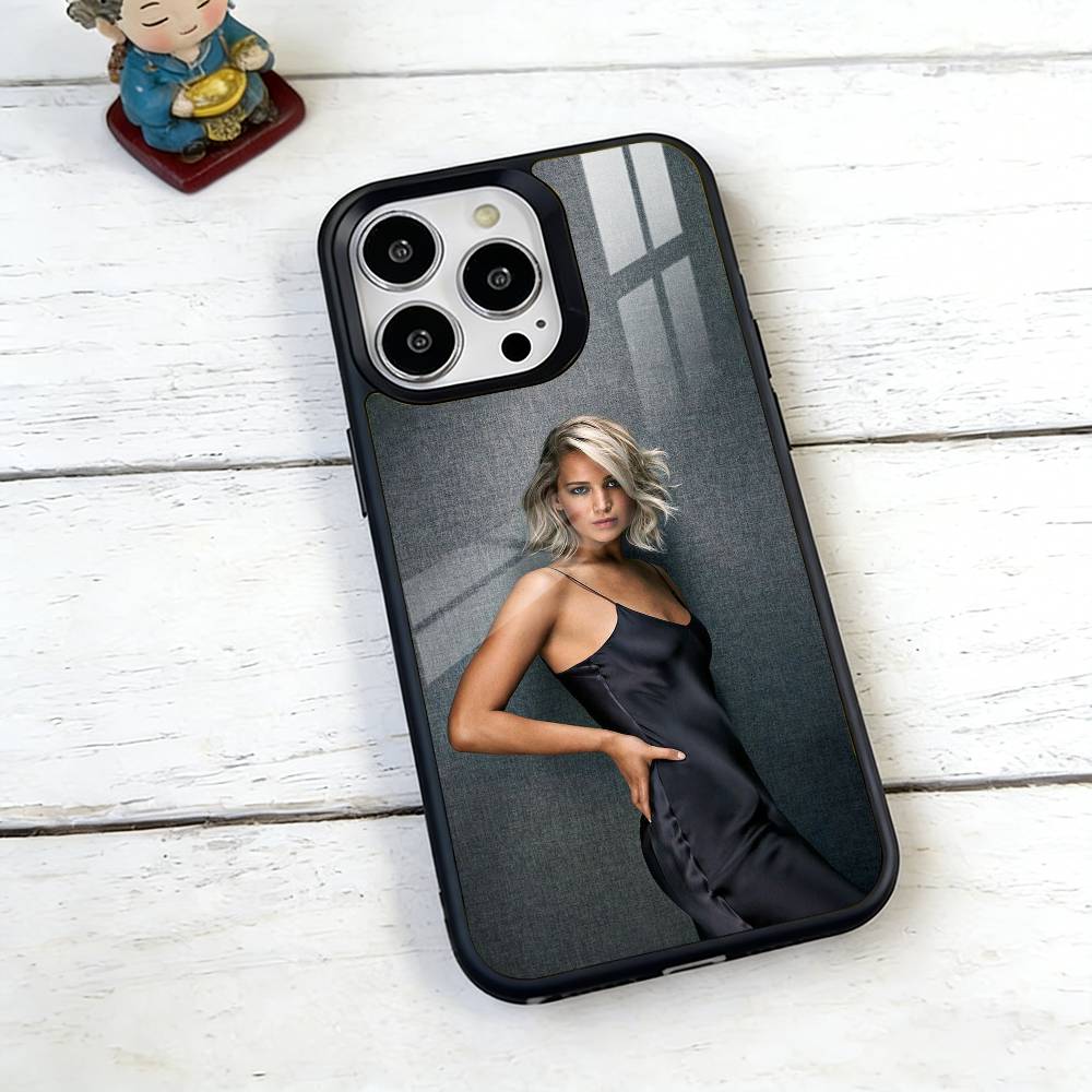 Чехол для телефона Дженнифер Лоуренс для iPhone 17, 16, 15, 14, 13, 12, 11 Plus, Pro, магнитный с Magsafe, беспроводная зарядка