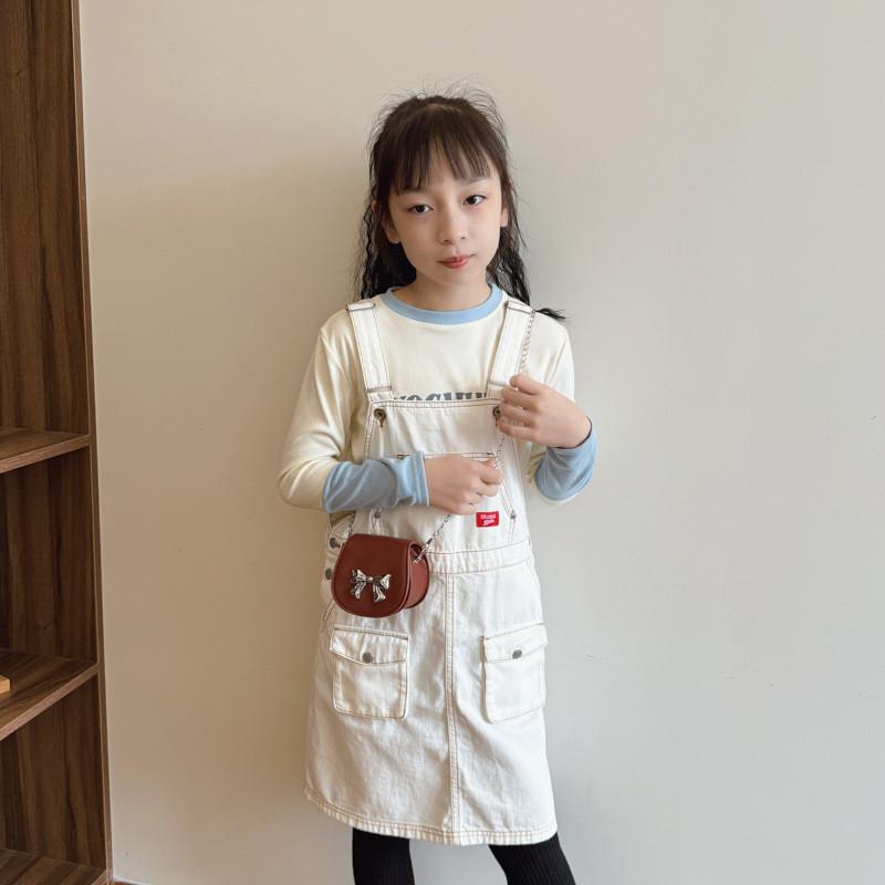 Trendy Mini Shoulder Bag For Kids With Stylish Leopard Print And Elegant Bow Design