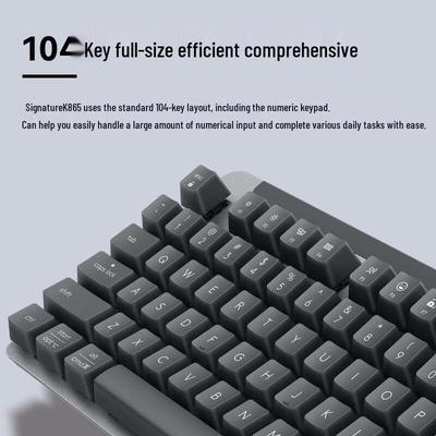 Logitech Беспроводная Bluetooth механическая клавиатура K865 с красными переключателями