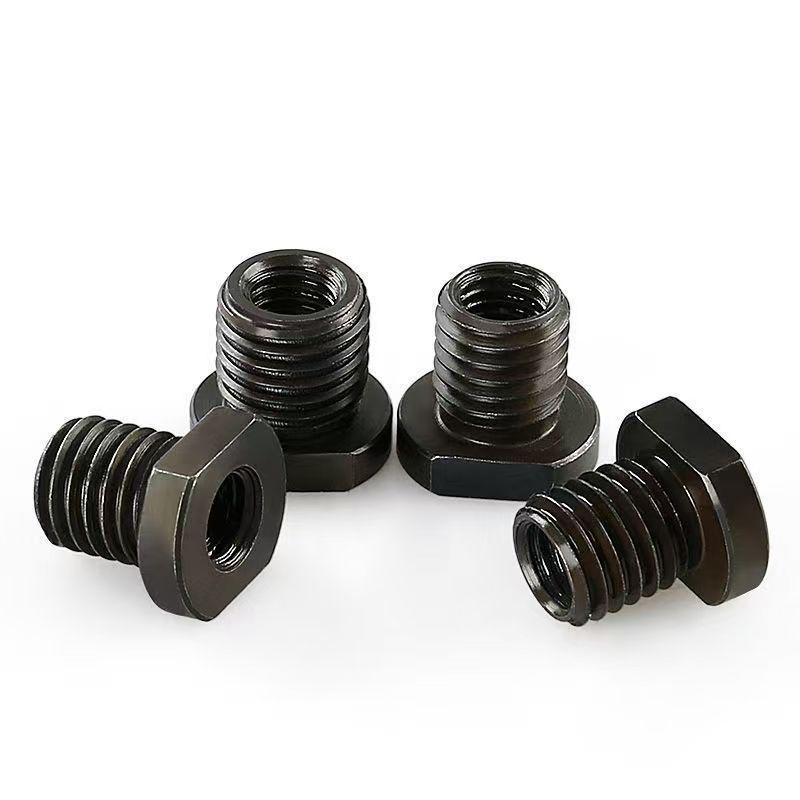 100styleM10 Адаптер для Угловой шлифмашины, Внутренняя резьба M10 на Внешнюю M14, Хвостовик-соединитель, Полировальный винт, Соединительный стержень, 1 шт. для Электроинструментов