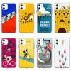 For iPhone 10 11 12 13 Mini Pro 4S 5S SE 5C 6 6S 7 8 X XR XS Plus Max 2020 tour-de-france-Bike-cycling-Poster Cell Phone Case