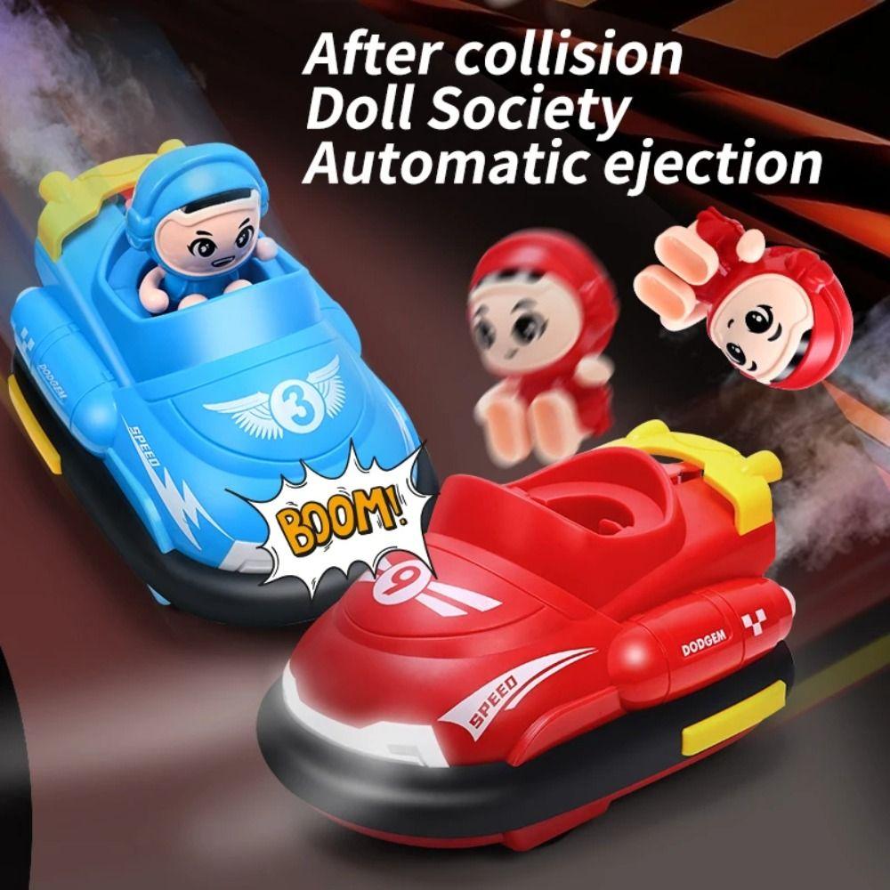 Rechargeable Super Battle Bumper Car Pop-up Doll RC Bumper Cars Remote Control Toys Cars  Toddlers