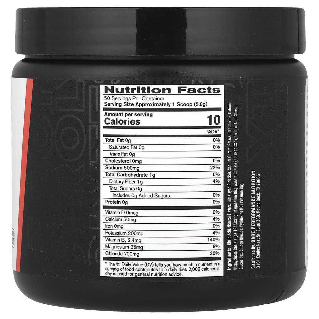 BPN, Electrolytes, Rehydration Drink Mix, Lemon Lime Flavor, 10.9 Oz (310 G)