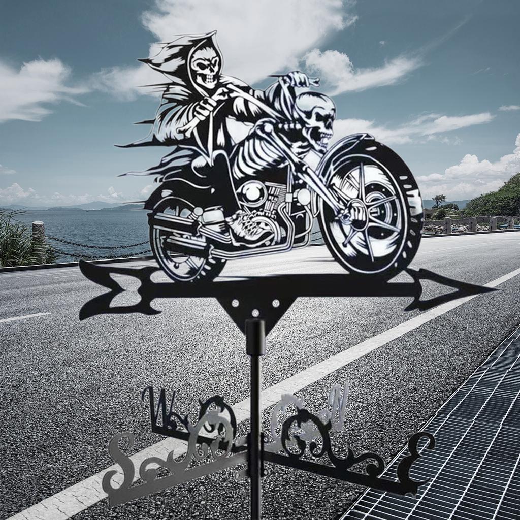 Decorative Iron Weather Vane Weathervane Perfect for Roofs and Outdoor Garden Courtyard Decoration Wind Direction Tool