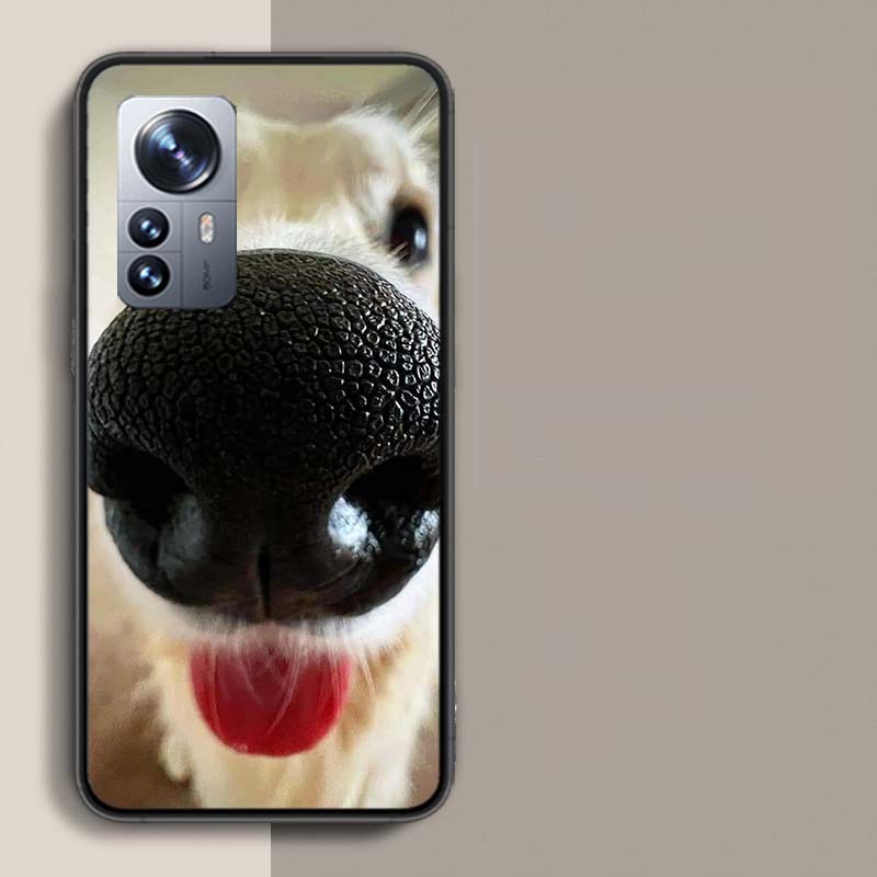 Show You its Cute Dog Nose Phone Case For Redmi Note 15 Pro 5G 14 13 12 Pro Plus 11 11T 11E 11S 10 Pro 10S 9 9S Cover Cell Clear