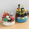 360 Degree Rotating Storage Tray Home Kitchen Seasoning Storage Tray Tea Table Snacks Nut Tray Multifunctional Storage Tool