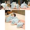 Dolphin Plush Pillow Cute Light Blue Stuffed Animal Perfect Birthdays For