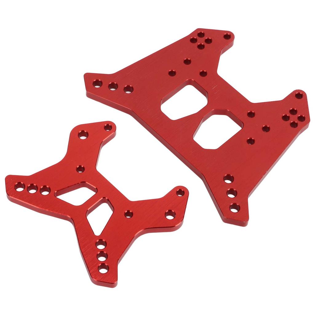 RC Front Rear Shock Tower for ARRMA 17 18 Car Aluminum Alloy RC Shock Tower Board with Multiple