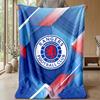 Rangers FC Soft Flannel Fleece Blanket Lightweight Cozy Warm Throw Blanket For Sofa Bed Home Decor