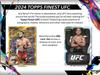 2024 Topps Finest UFC Бластерная коробка для коллекционных карточек 6 пакетов