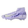 Кроссовки Zoom Mercurial Superfly 10 Academy MG United Pack 2025 Unisex Фиолетовый Фиолетово-Агатовый Barely-Volt HF1601-500