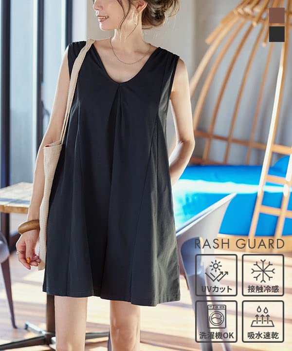 Kobe Lettuce Рашгард Слитный [S197] Средне-коричневый