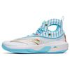 KT8 Sailor Tang Non-Slip Wear-Resistant Shock Absorbing High-Top Basketball Shoes Men Basketball Shoes White Blue 112321101-4