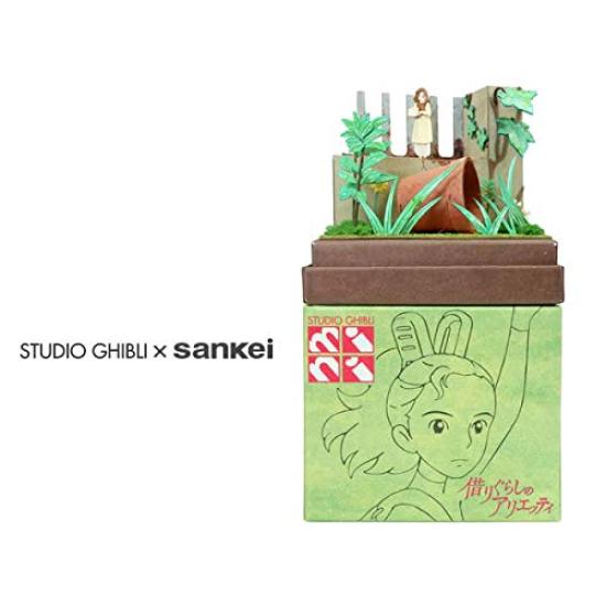 Sankei Studio Ghibli Mini Ариэтти из страны лилипутов Забытые вещи Бумажная модель MP07-104