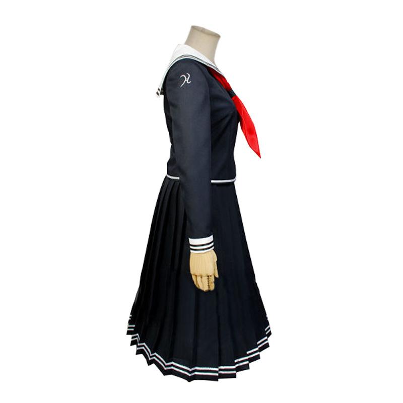 Аниме Косплей Костюм Danganronpa Dangan-Ronpa 2 Токо Фукава Косплей Костюм Школьная Форма Костюм