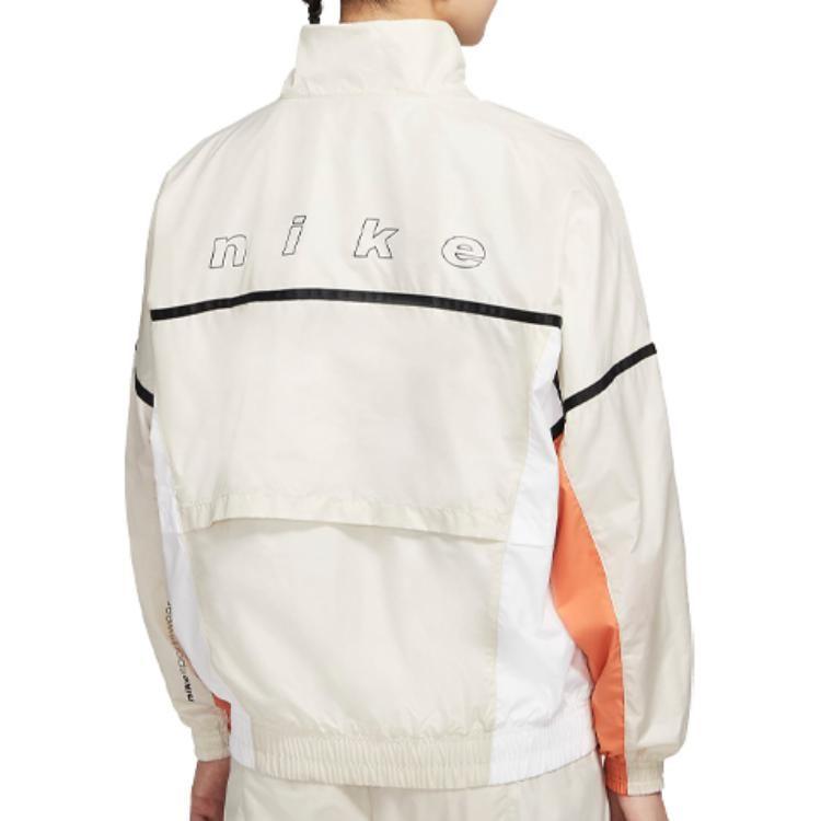 Nike Куртки Мужские Легкие Костяной Воротник-стойка Умеренные Другие CU6390-072