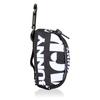 [Jack Bunny] Ball Pouch (logo Print, Carabiner Included, Can Hold 2 Balls)  Golf  262-4284902 011Black (pattern) FR