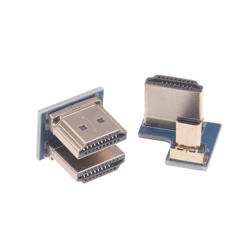 Micro 1.4 Male To Male Bidirectional Connector Adapter For Raspberry Pi 4B 3B Monitor Projector Video Transmission