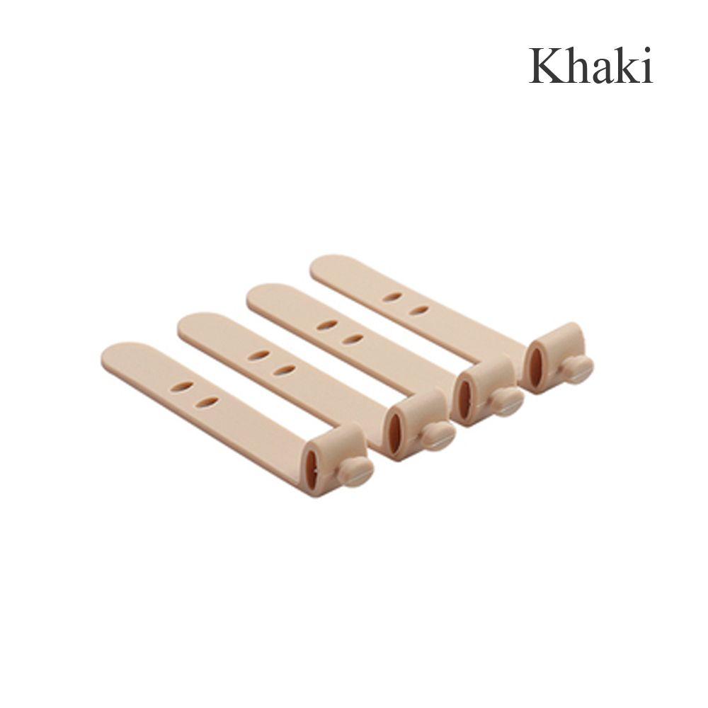 Silicone Storage Holder Organizer Earphone Cable Ptotector Cable Winder Cord Clip USB Wire Tie