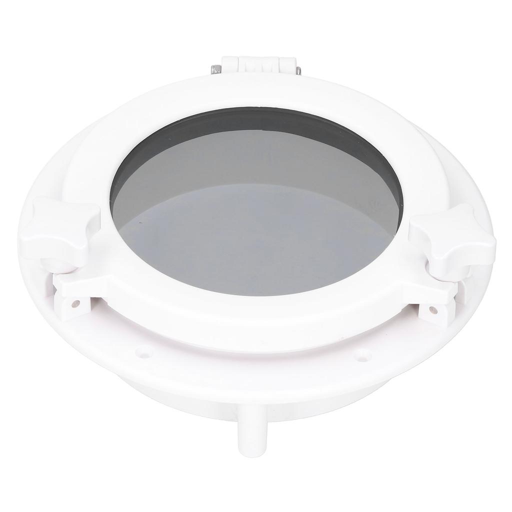 8-дюймовый круглый открывающийся иллюминатор, закаленное стекло, универсальный для автодома, лодки, яхты, белый